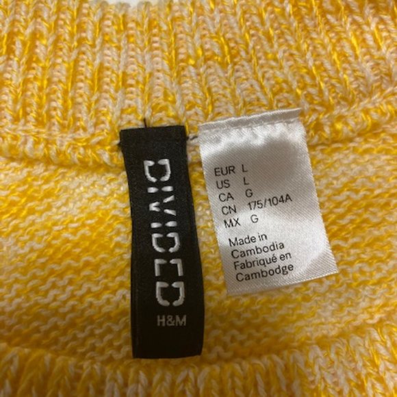 H&M Cropped Orange Bell Sleeve Sweater - Picture 6 of 6